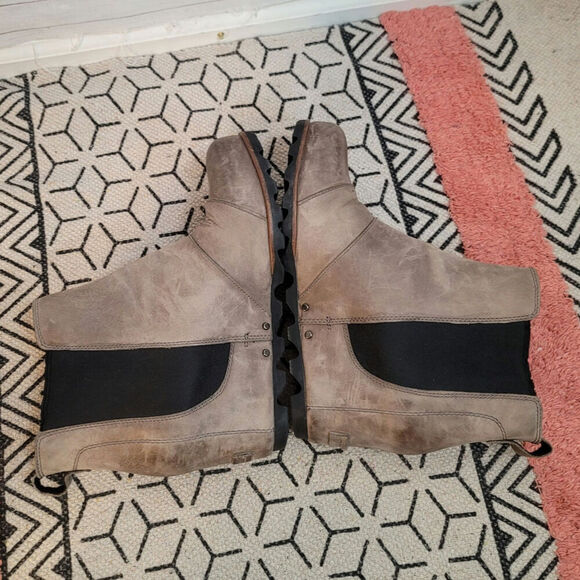 SOREL LEA WEDGE IN BLACK QUARRY, SZ 11 - Picture 8 of 11
